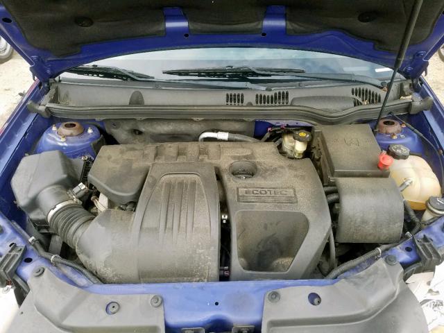 1G1AL15FX77385477 - 2007 CHEVROLET COBALT LT BLUE photo 7