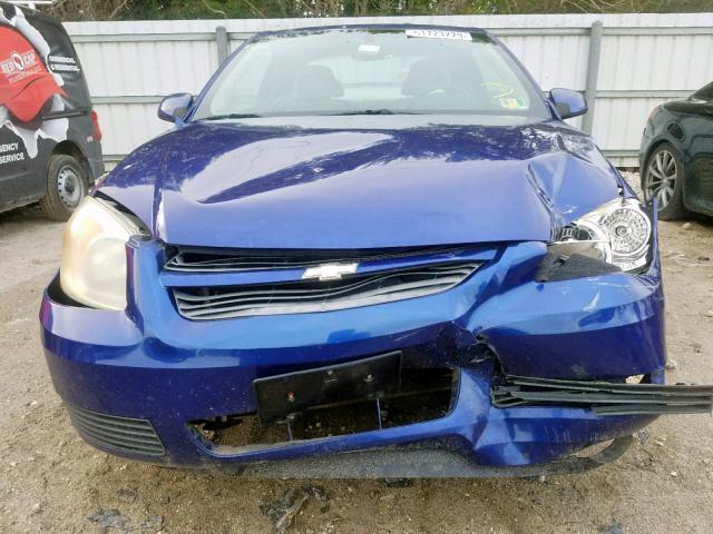 1G1AL15FX77385477 - 2007 CHEVROLET COBALT LT BLUE photo 9