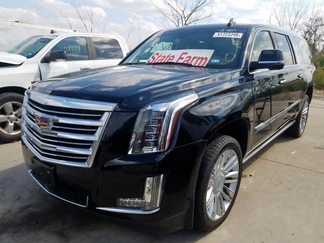 1GYS4UKJ2FR601399 - 2015 CADILLAC ESCALADE E BLACK photo 2