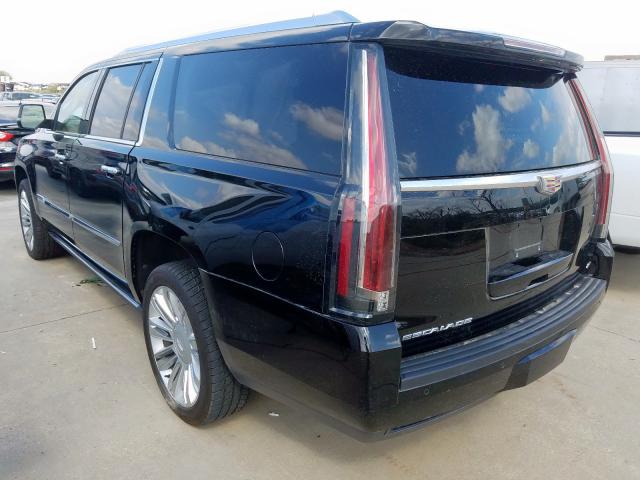 1GYS4UKJ2FR601399 - 2015 CADILLAC ESCALADE E BLACK photo 3