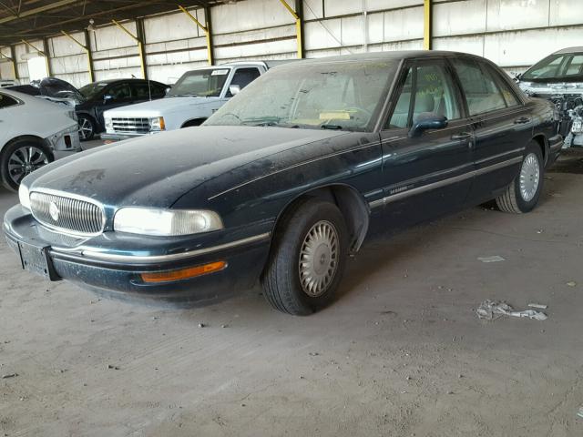 1G4HP52K2XH459788 - 1999 BUICK LESABRE CU GREEN photo 2