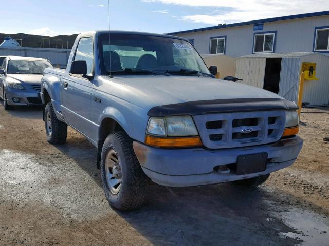 1FTYR11U3WPA95377 - 1998 FORD RANGER BLUE photo 1