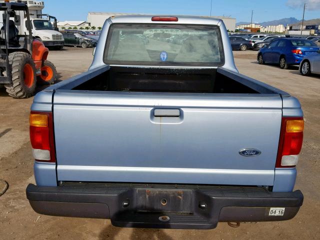 1FTYR11U3WPA95377 - 1998 FORD RANGER BLUE photo 6