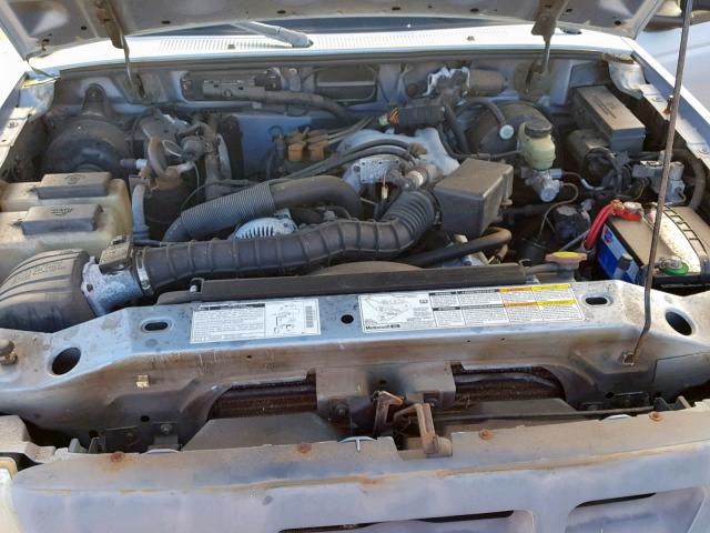 1FTYR11U3WPA95377 - 1998 FORD RANGER BLUE photo 7