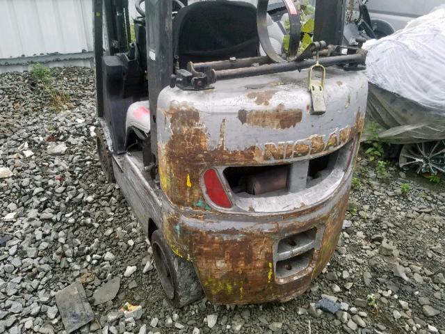 CP1F29P6299 - 2010 NISSAN FORKLIFT SILVER photo 9