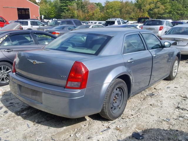 2C3KA43R87H600279 - 2007 CHRYSLER 300 CHARCOAL photo 4