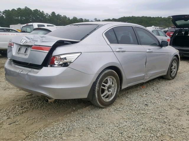 1HGCP2F41BA016995 - 2011 HONDA ACCORD LXP SILVER photo 4