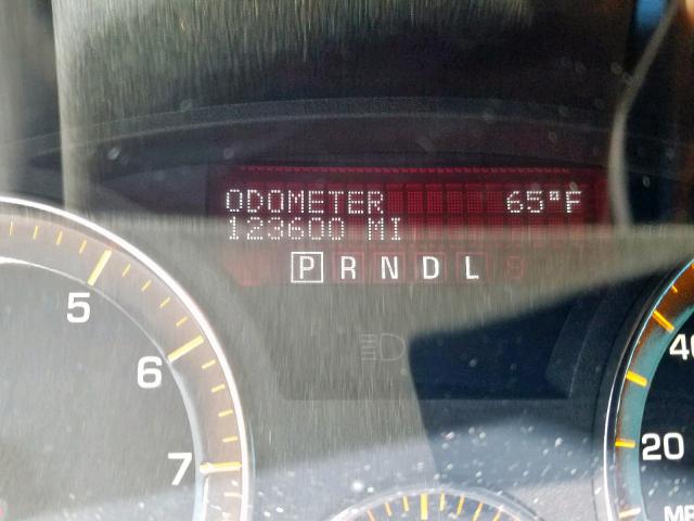 5GZER23767J139097 - 2007 SATURN OUTLOOK XR წითელი ფოტო 8