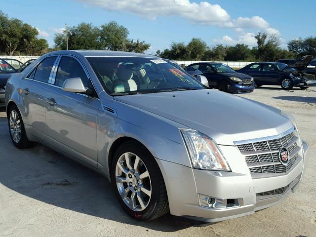 1G6DV57V380193499 - 2008 CADILLAC CTS HI FEA SILVER photo 1