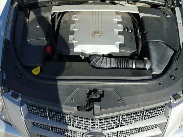 1G6DV57V380193499 - 2008 CADILLAC CTS HI FEA SILVER photo 7