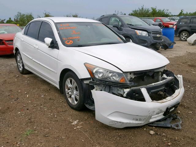 1HGCP264X9A082410 - 2009 HONDA ACCORD LXP WHITE photo 1