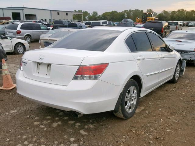 1HGCP264X9A082410 - 2009 HONDA ACCORD LXP WHITE photo 4