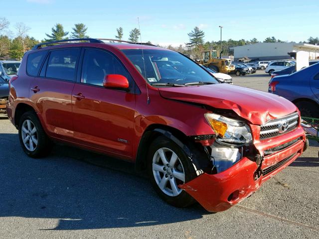 JTMBD31V966011965 - 2006 TOYOTA RAV4 LIMIT RED photo 1