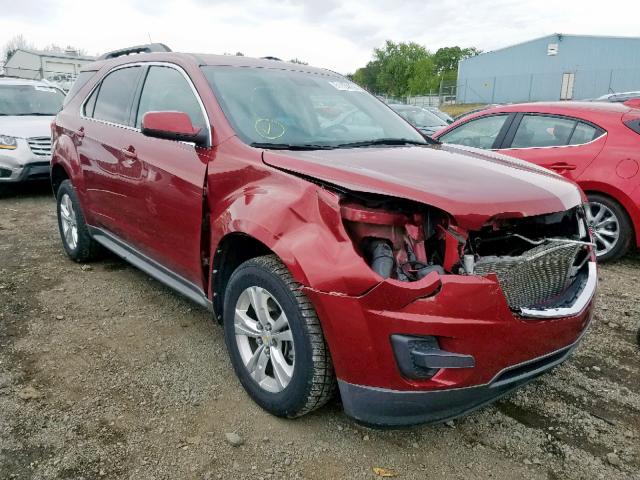 2GNFLEEKXC6242791 - 2012 CHEVROLET EQUINOX LT RED photo 1