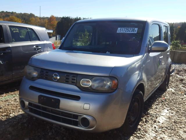 JN8AZ2KR4AT159593 - 2010 NISSAN CUBE BASE SILVER photo 2