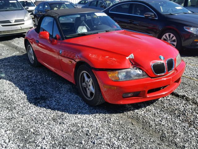 4USCH7327VLB80785 - 1997 BMW Z3 1.9 RED photo 1