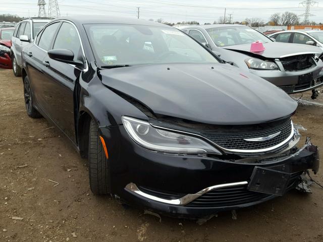 1C3CCCAB8FN758495 - 2015 CHRYSLER 200 LIMITE BLACK photo 1