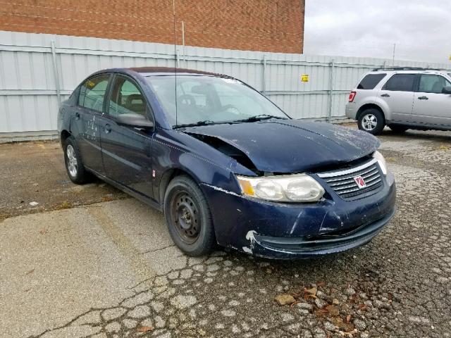 1G8AJ55F67Z200103 - 2007 SATURN ION LEVEL BLUE photo 1