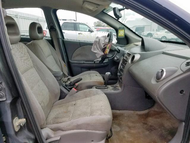 1G8AJ55F67Z200103 - 2007 SATURN ION LEVEL BLUE photo 5