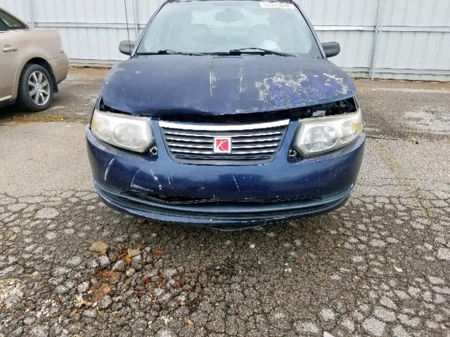 1G8AJ55F67Z200103 - 2007 SATURN ION LEVEL BLUE photo 9