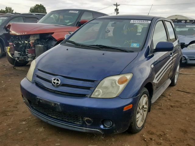 JTKKT624040065433 - 2004 TOYOTA SCION XA BLUE photo 2