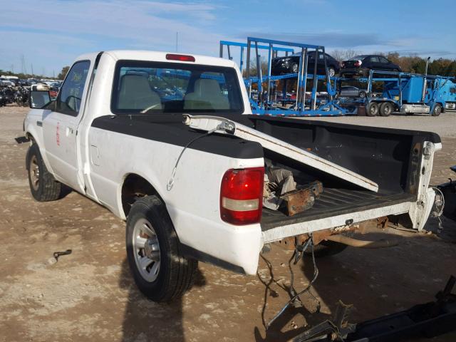 1FTYR10D88PA96271 - 2008 FORD RANGER WHITE photo 3