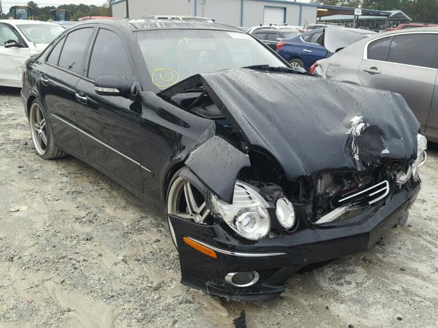 WDBUF56X88B348497 - 2008 MERCEDES-BENZ E 350 BLACK photo 1