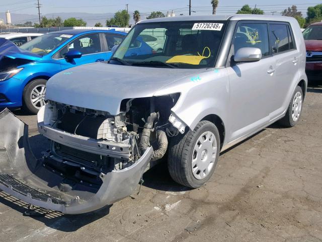 JTLZE4FEXC1144175 - 2012 TOYOTA SCION XB ვერცხლისფერი ფოტო 2