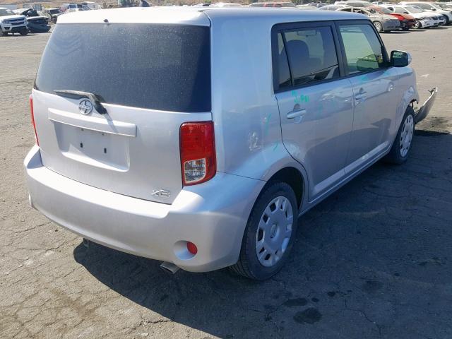 JTLZE4FEXC1144175 - 2012 TOYOTA SCION XB ვერცხლისფერი ფოტო 4