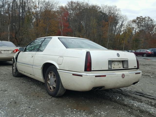 1G6ET1294TU612524 - 1996 CADILLAC ELDORADO T WHITE photo 3