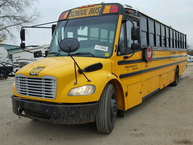 4UZABRDK09CAG5869 - 2009 FREIGHTLINER CHASSIS B2 黄色 照片 2