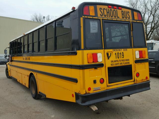 4UZABRDK09CAG5869 - 2009 FREIGHTLINER CHASSIS B2 黄色 照片 3