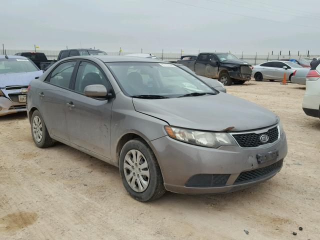 KNAFU4A28C5590409 - 2012 KIA FORTE EX GRAY photo 1