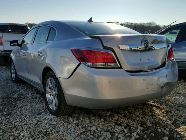 1G4GC5GD8BF284274 - 2011 BUICK LACROSSE C SILVER photo 3