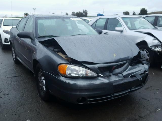 1G2NE52E05M163233 - 2005 PONTIAC GRAND AM S GRAY photo 1