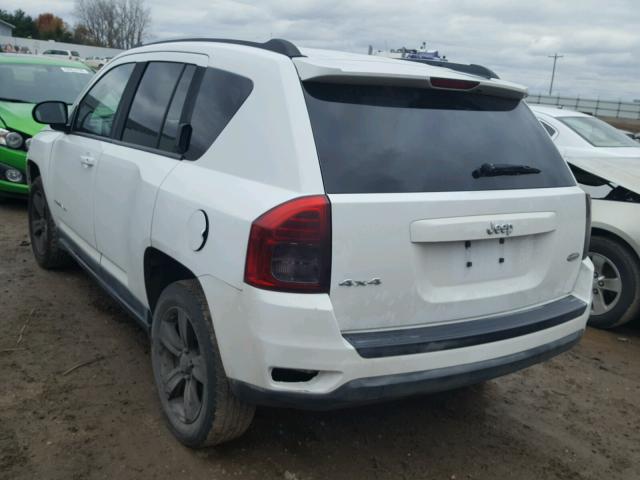 1J4NF1FB4BD282037 - 2011 JEEP COMPASS SP WHITE photo 3