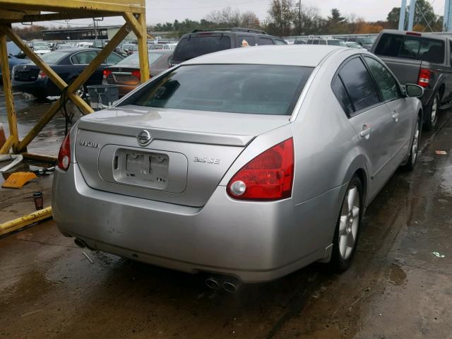 1N4BA41E76C849630 - 2006 NISSAN MAXIMA SE SILVER photo 4