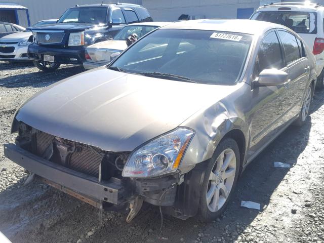 1N4BA41E67C840516 - 2007 NISSAN MAXIMA SE GRAY photo 2