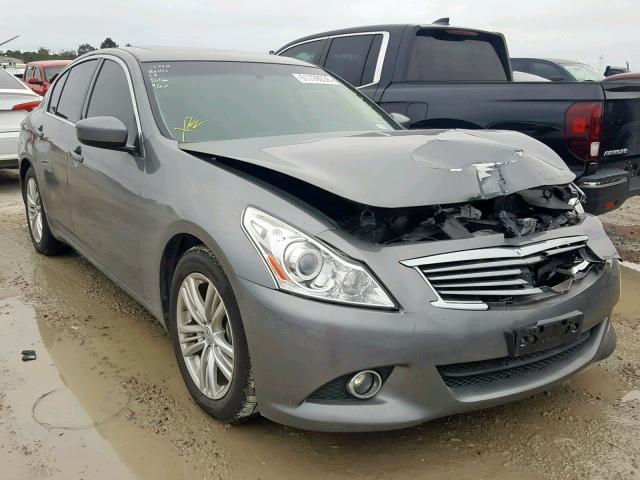 JN1CV6AP2DM726425 - 2013 INFINITI G37 BASE GRAY photo 1