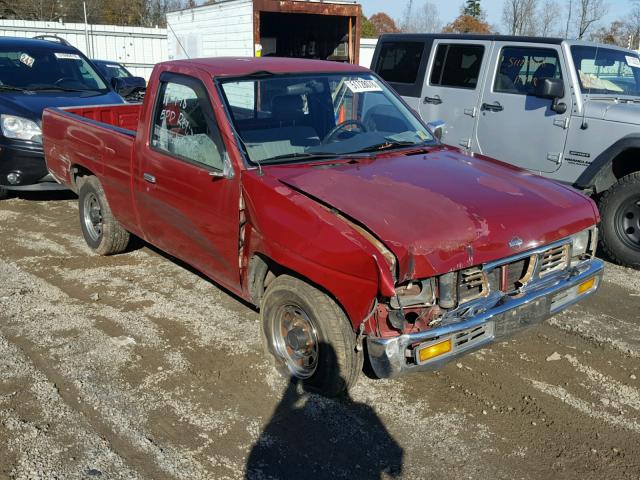 1N6SD11S4SC345131 - 1995 NISSAN TRUCK E/XE RED photo 1
