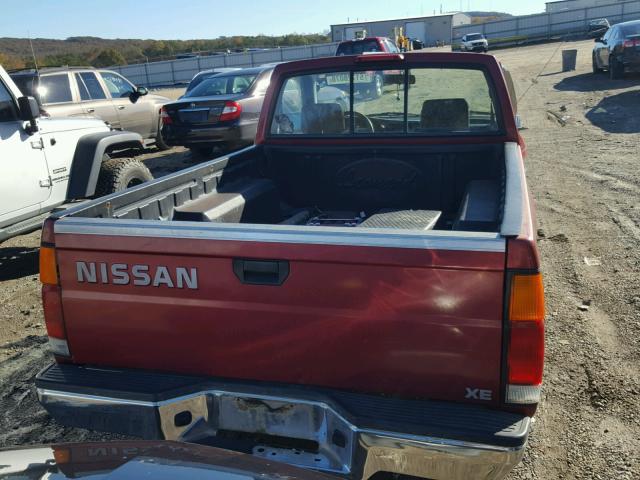 1N6SD11S4SC345131 - 1995 NISSAN TRUCK E/XE RED photo 6