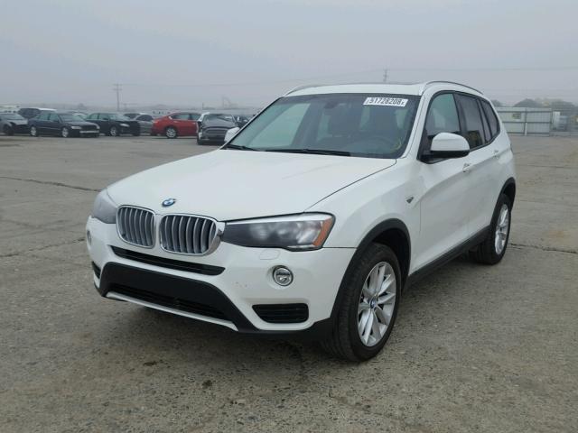 5UXWZ7C50H0T43563 - 2017 BMW X3 SDRIVE2 Weiß Foto 2