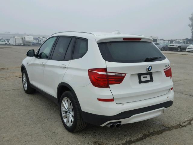5UXWZ7C50H0T43563 - 2017 BMW X3 SDRIVE2 Weiß Foto 3