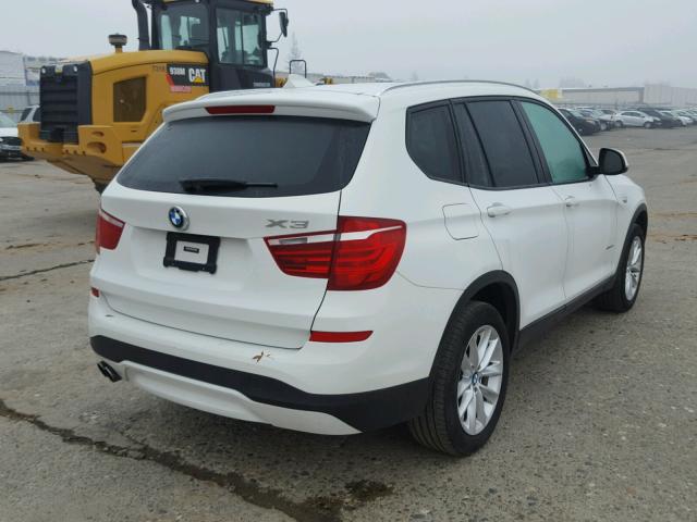 5UXWZ7C50H0T43563 - 2017 BMW X3 SDRIVE2 Weiß Foto 4