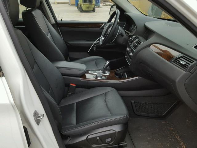 5UXWZ7C50H0T43563 - 2017 BMW X3 SDRIVE2 Weiß Foto 5