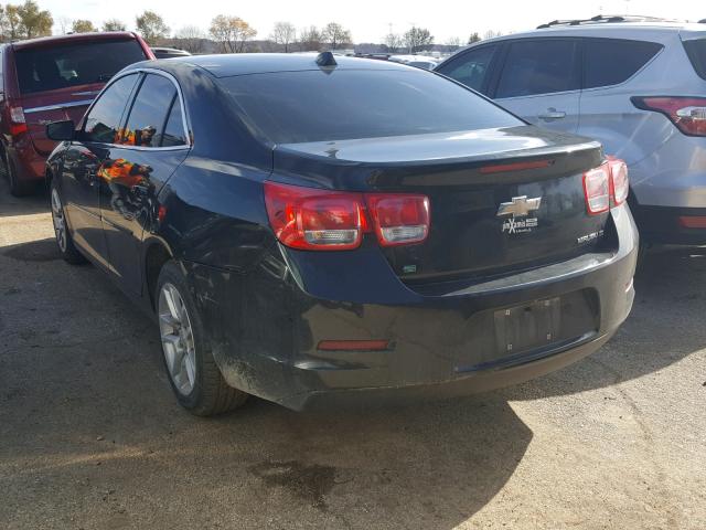 1G11C5SL3EF285693 - 2014 CHEVROLET MALIBU 1LT BLACK photo 3
