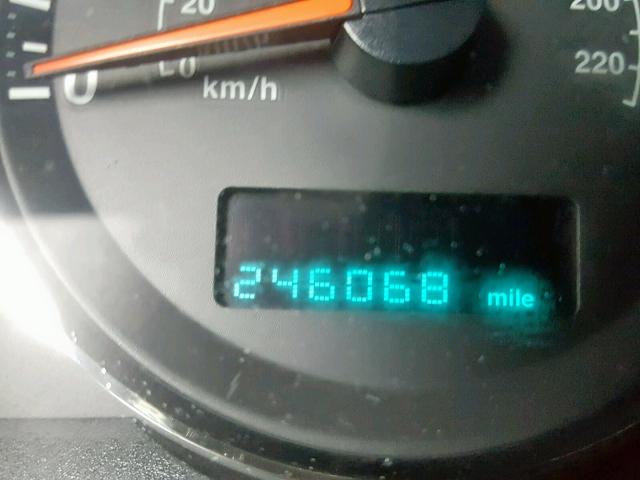 1J8HH48N36C175863 - 2006 JEEP COMMANDER BLACK photo 8