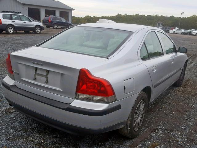 YV1RS61T442343704 - 2004 VOLVO S60 SILVER photo 4