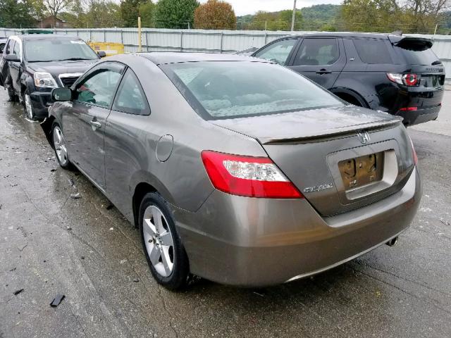 2HGFG12978H556905 - 2008 HONDA CIVIC EXL 灰色 照片 3