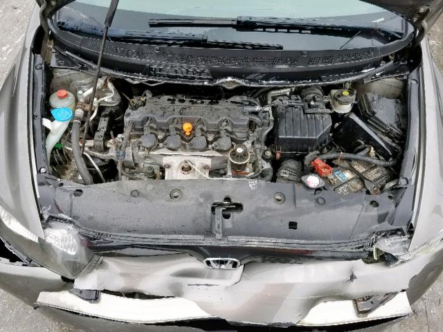 2HGFG12978H556905 - 2008 HONDA CIVIC EXL 灰色 照片 7